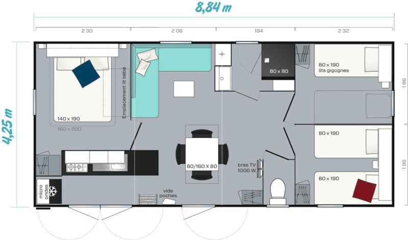 Camping Lou Broustaricq - Maeva Hotel Sanguinet Kültér fotó
